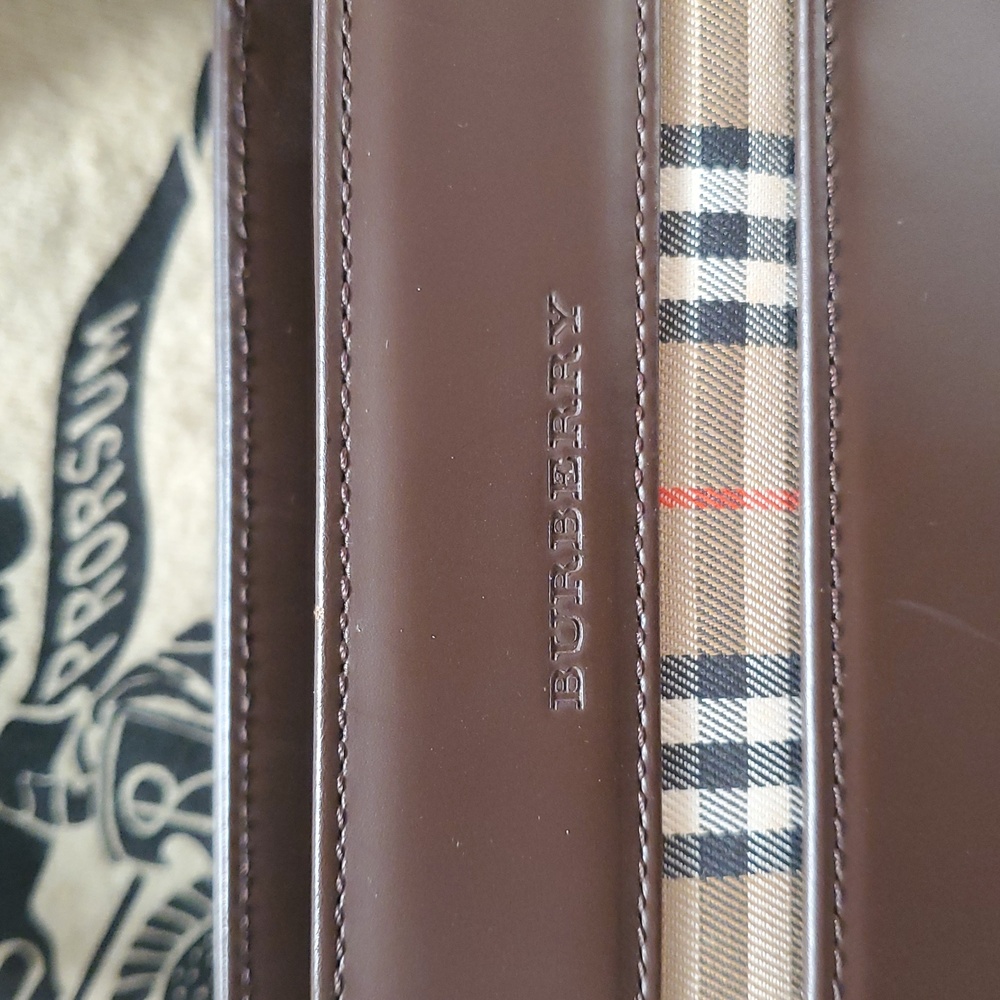 Burberry Authentic Leather Bag - Picture 9 of 15